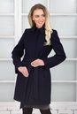 Женское пальто из текстиля с воротником 3000630