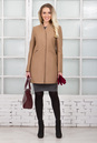 Женское пальто из текстиля с воротником 3000635-2