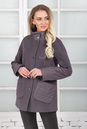 Женское пальто из текстиля с воротником 3000639