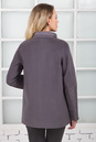 Женское пальто из текстиля с воротником 3000639-3
