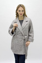 Женское пальто из текстиля с воротником 3000649