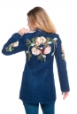 Женское пальто из текстиля с воротником 3000657-4