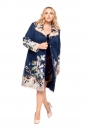 Женское пальто из текстиля с воротником 3000669-3