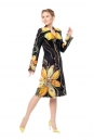 Женское пальто из текстиля с воротником 3000673-3