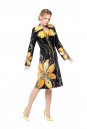 Женское пальто из текстиля с воротником 3000673-2