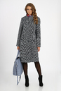 Женское пальто из текстиля с воротником 3000696-2