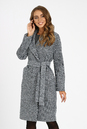 Женское пальто из текстиля с воротником 3000702