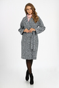 Женское пальто из текстиля с воротником 3000702-2