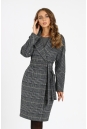 Женское пальто из текстиля с воротником 3000703