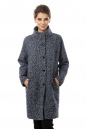 Женское пальто из текстиля с воротником 3000715