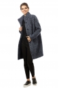 Женское пальто из текстиля с воротником 3000715-2