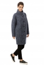 Женское пальто из текстиля с воротником 3000715-5