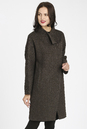 Женское пальто из текстиля с воротником 3000719