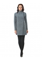 Женское пальто из текстиля с воротником 3000722-2