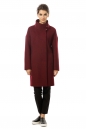 Женское пальто из текстиля с воротником 3000723-2