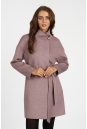 Женское пальто из текстиля с воротником 3000724