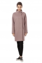Женское пальто из текстиля с воротником 3000725-2