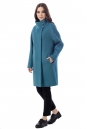 Женское пальто из текстиля с воротником 3000726-2