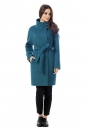 Женское пальто из текстиля с воротником 3000726-5