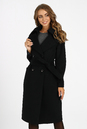 Женское пальто из текстиля с воротником 3000728