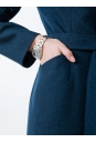 Женское пальто из текстиля с воротником 3000731-3