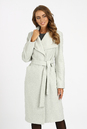 Женское пальто из текстиля с воротником 3000732