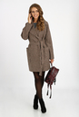 Женское пальто из текстиля с воротником 3000733-2
