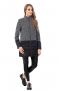 Женское пальто из текстиля с воротником 3000736-5