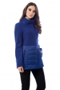 Женское пальто из текстиля с воротником 3000738-5