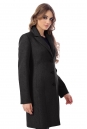 Женское пальто из текстиля с воротником 3000739