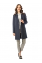 Женское пальто из текстиля с воротником 3000747-2