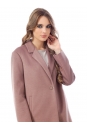 Женское пальто из текстиля с воротником 3000748
