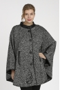 Женское пальто из текстиля с воротником 3000766