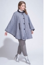 Женское пальто из текстиля с воротником 3000769-3