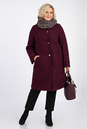 Женское пальто из текстиля с воротником 3000777-2