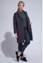 Женское пальто из текстиля с воротником 3000781-2