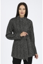 Женское пальто из текстиля с воротником 3000805