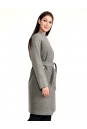 Женское пальто из текстиля с воротником 3000817-2