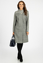 Женское пальто из текстиля с воротником 3000820-2