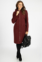 Женское пальто из текстиля с капюшоном 3000822-2