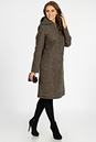 Женское пальто из текстиля с капюшоном 3000823-2