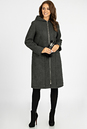 Женское пальто из текстиля с капюшоном 3000825-2
