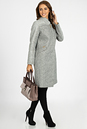 Женское пальто из текстиля с воротником 3000826-2