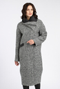 Женское пальто из текстиля с воротником 3000864