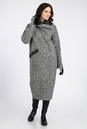 Женское пальто из текстиля с воротником 3000864-2