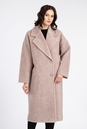 Женское пальто из текстиля с воротником 3000866