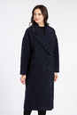 Женское пальто из текстиля с воротником 3000867