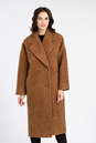 Женское пальто из текстиля с воротником 3000869