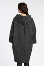Женское пальто из текстиля с капюшоном 3000876-3