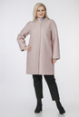 Женское пальто из текстиля  с воротником 3000880-2
